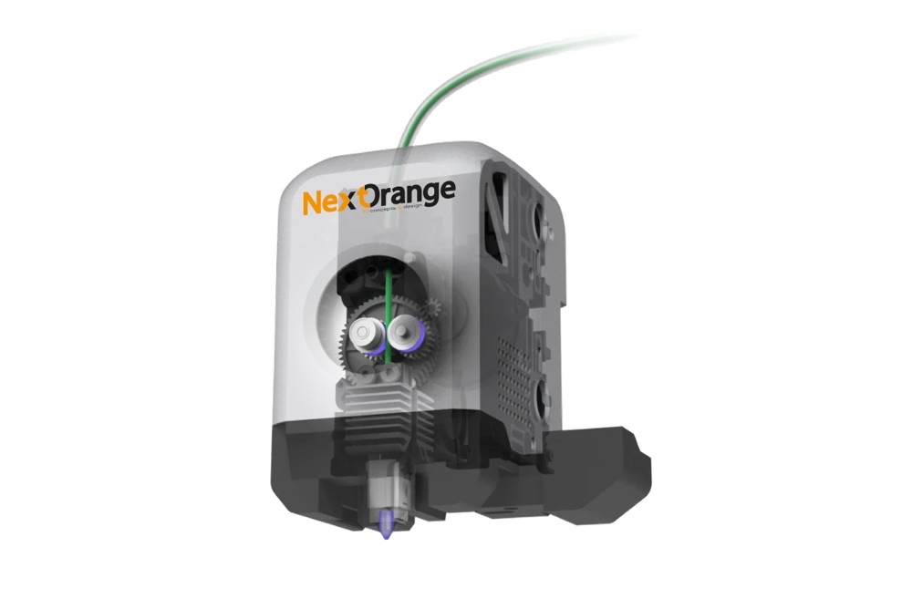 Industriële FDM 3D-printer van NextOrange tijdens het printproces